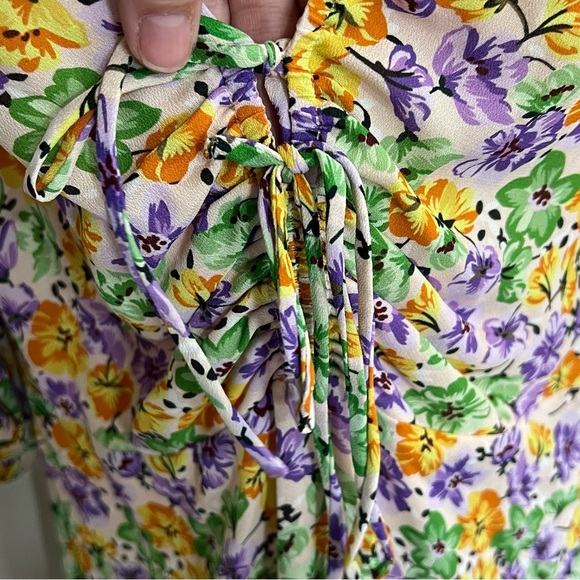 Nicholas Danielle Whistledown Floral Midi Dress - Picture 9 of 16